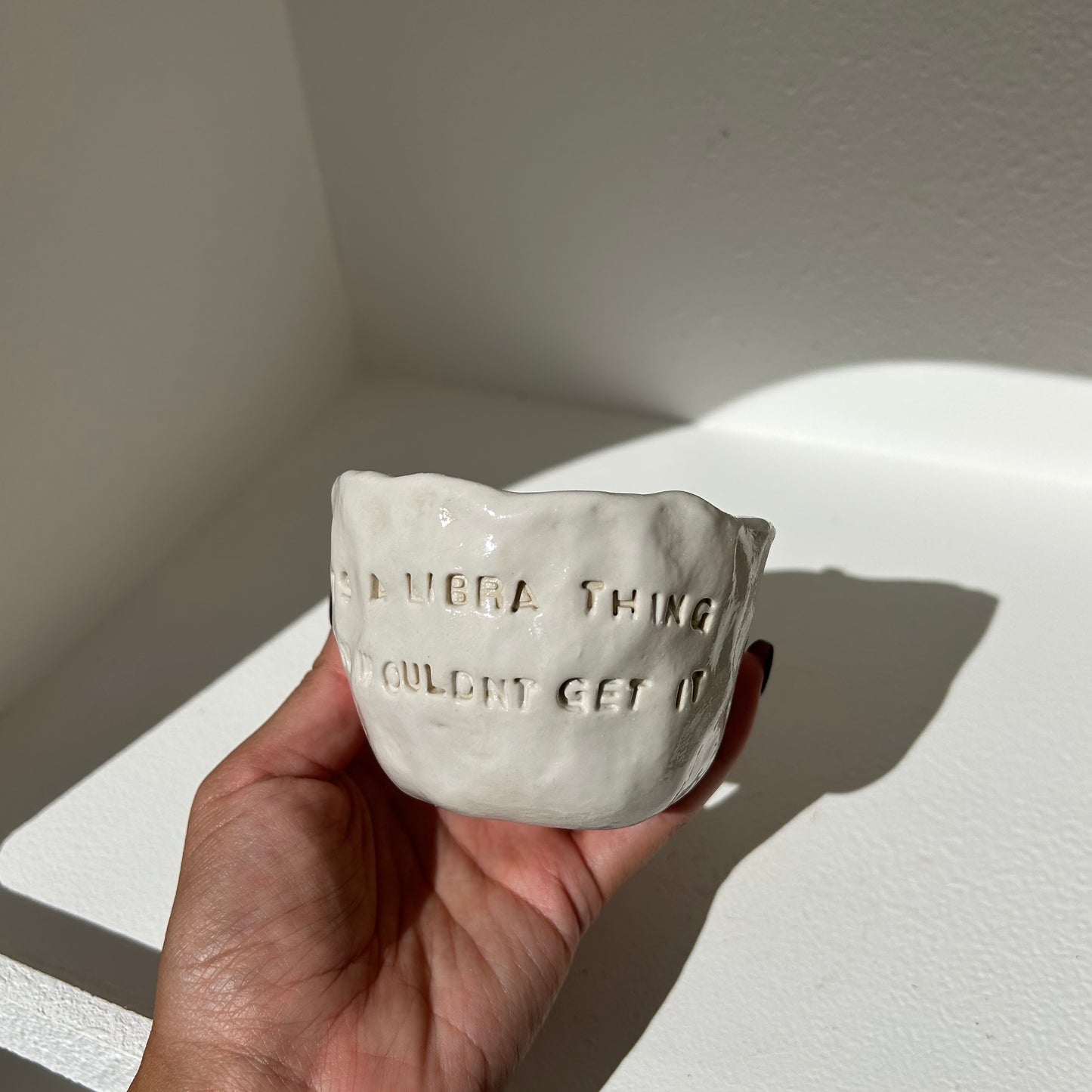 Ceramic Mug - “it’s a Libra thing you wouldn’t get it”