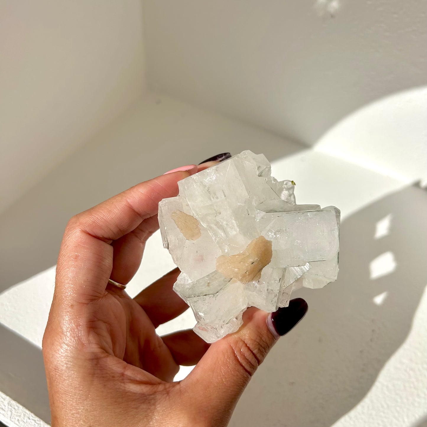 Apophyllite + Stilbite Cluster