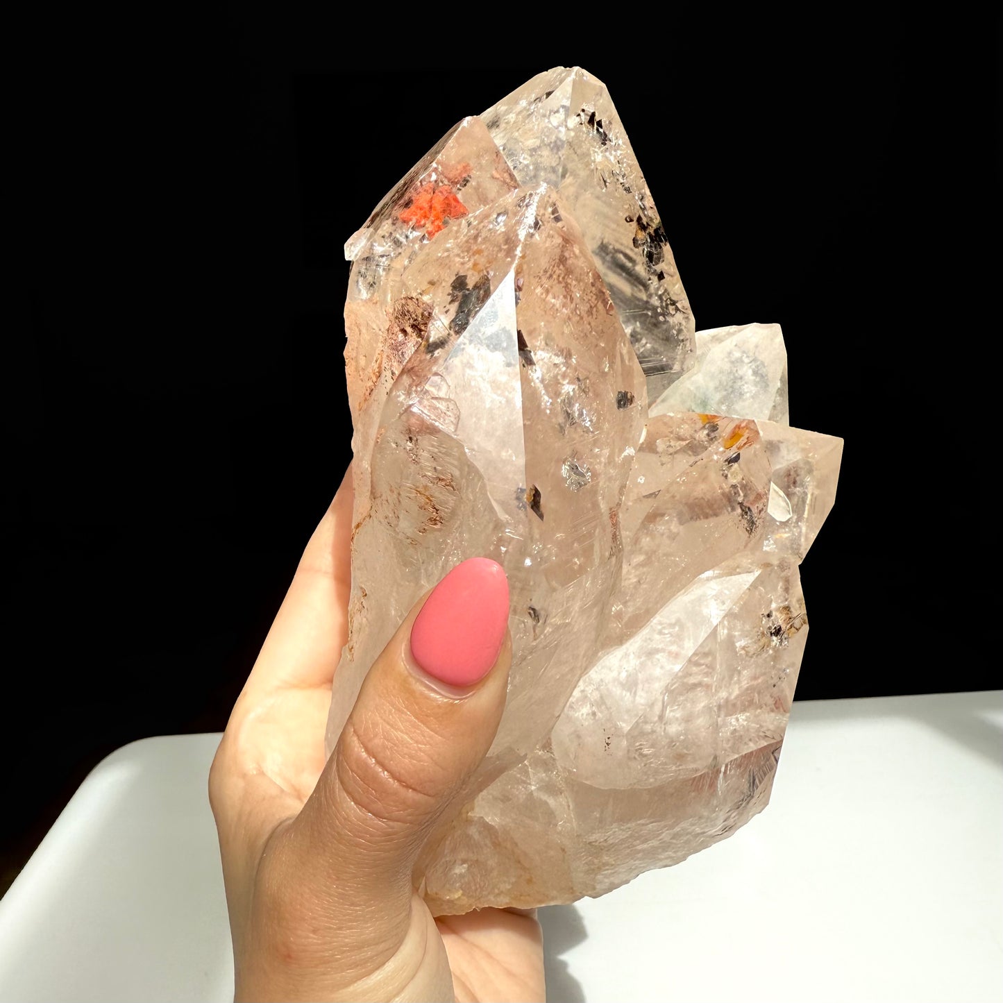 Lodalite Quartz Cluster