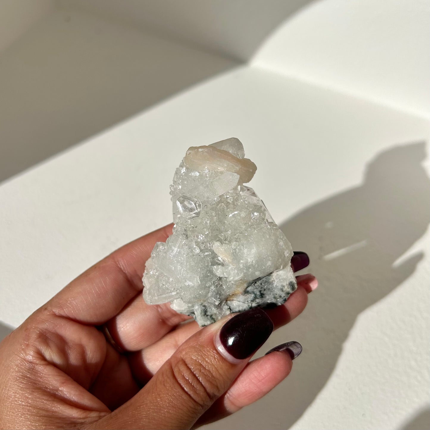 Apophyllite + Stilbite Cluster