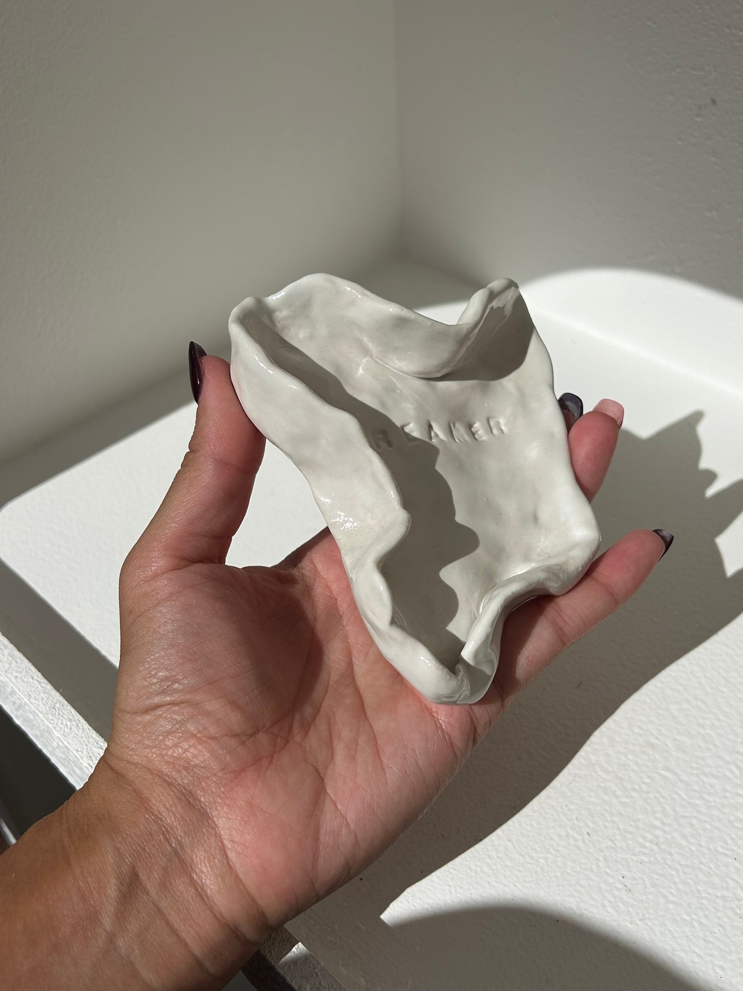 Ceramic Trinket Dish - “dreamer”