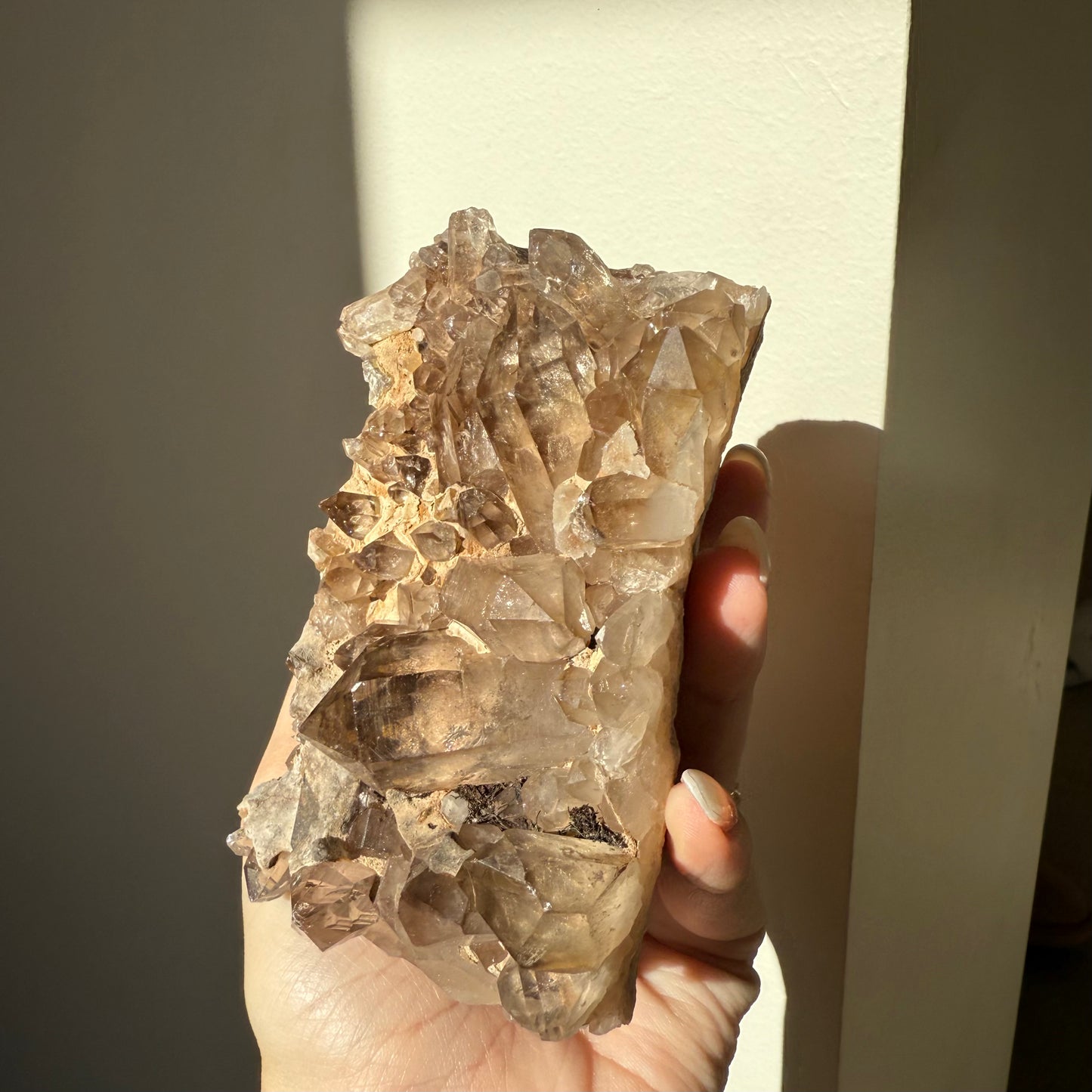 Smoky Quartz Freestanding Cluster