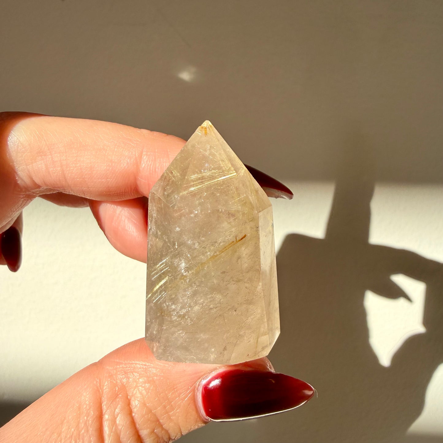 Rutile Quartz Point