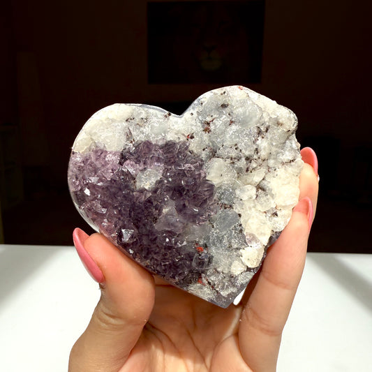 Amethyst Heart