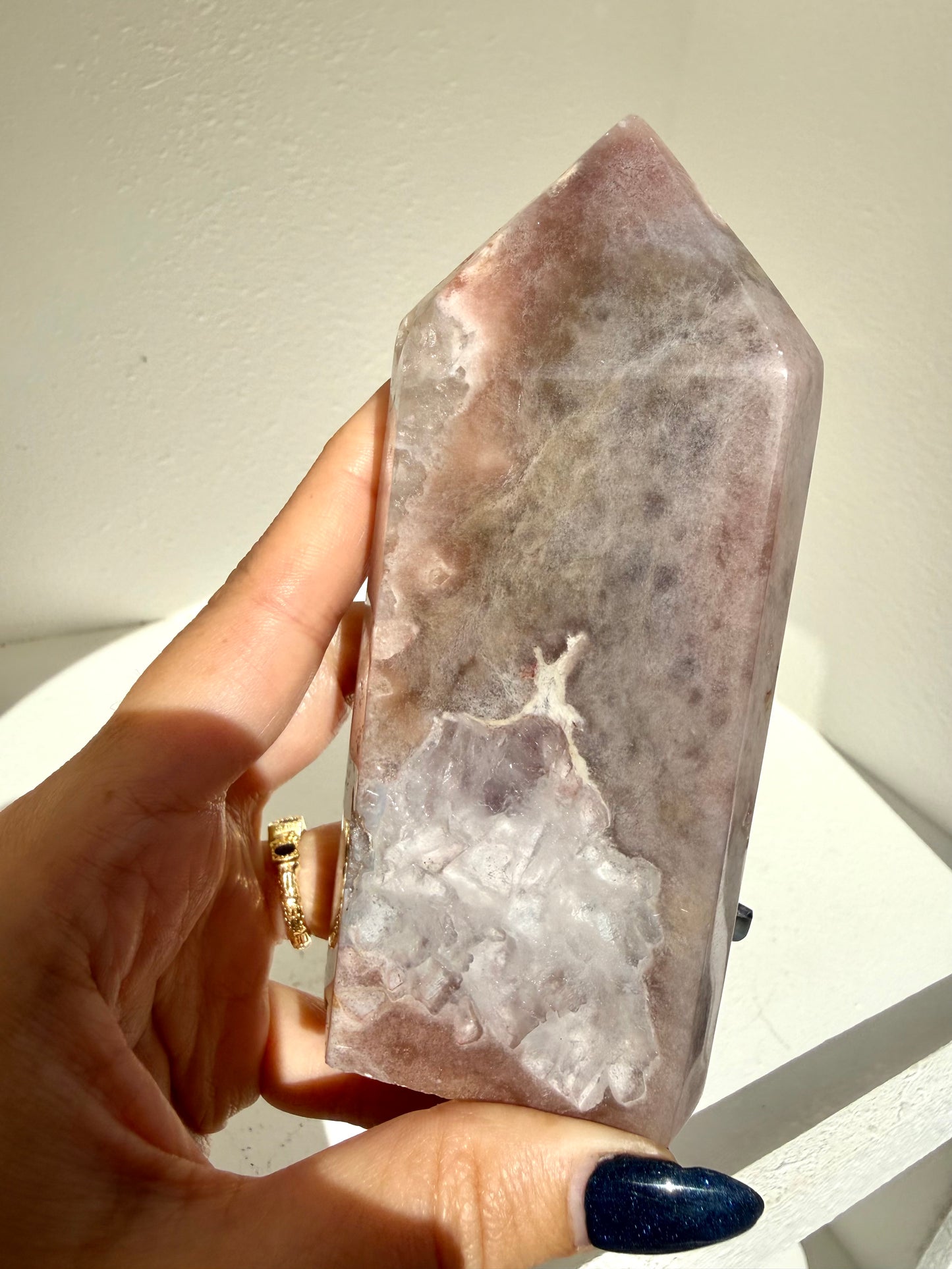 Pink Amethyst Point