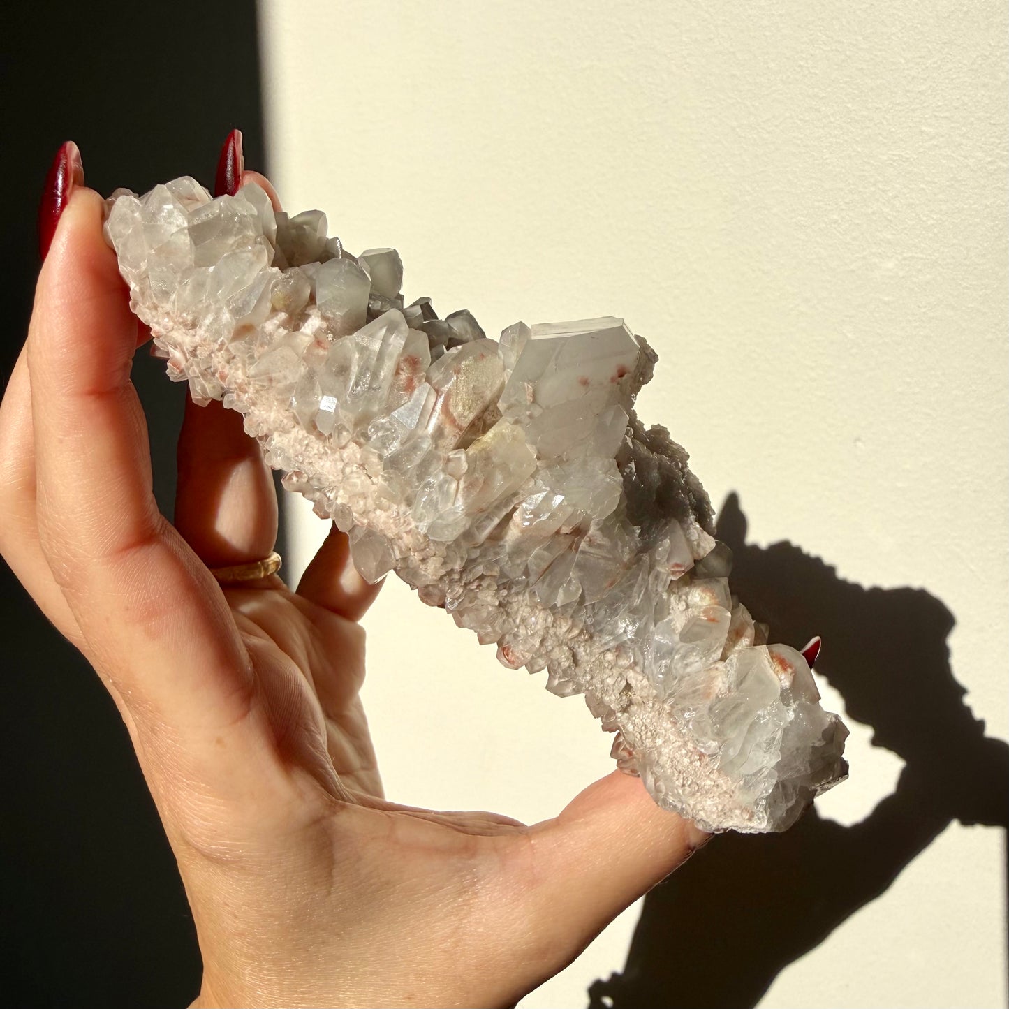 Lodalite Quartz Cluster