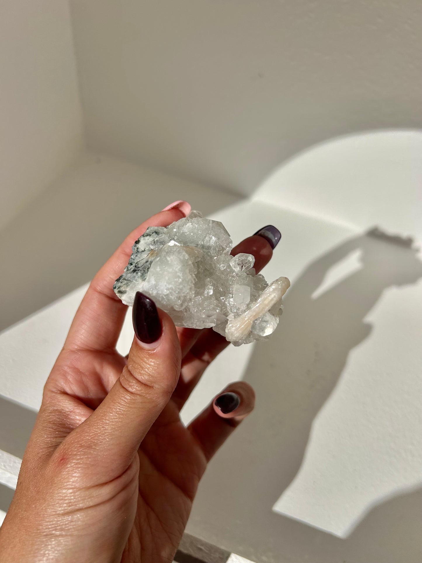Apophyllite + Stilbite Cluster