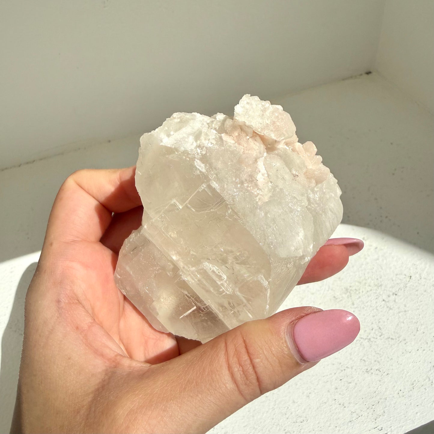 Heulandite On Calcite