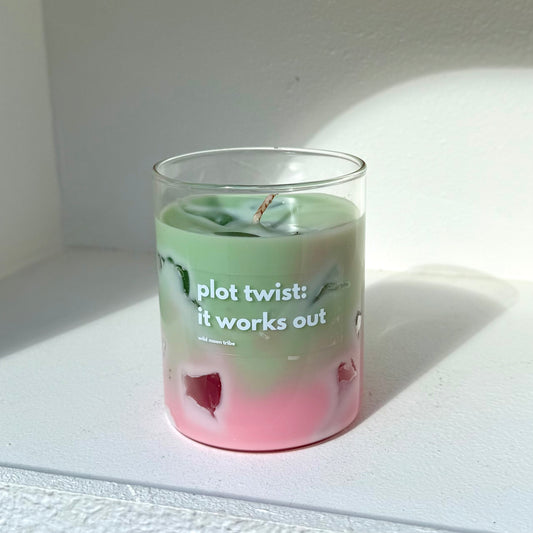 Plot Twist: It Works Out - Sweet Guava Candle