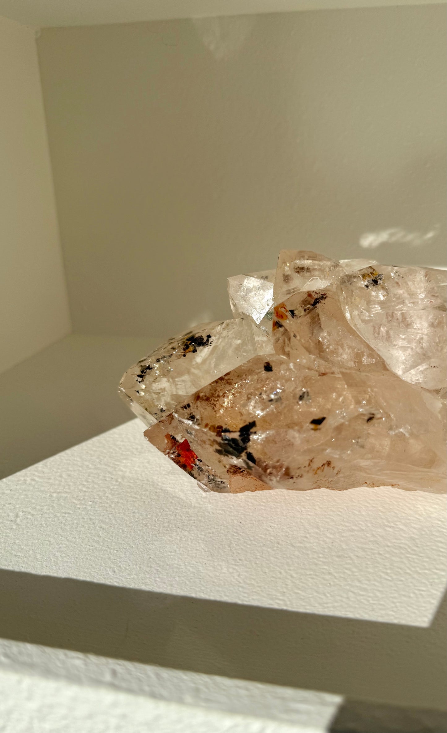 Lodalite Quartz Cluster