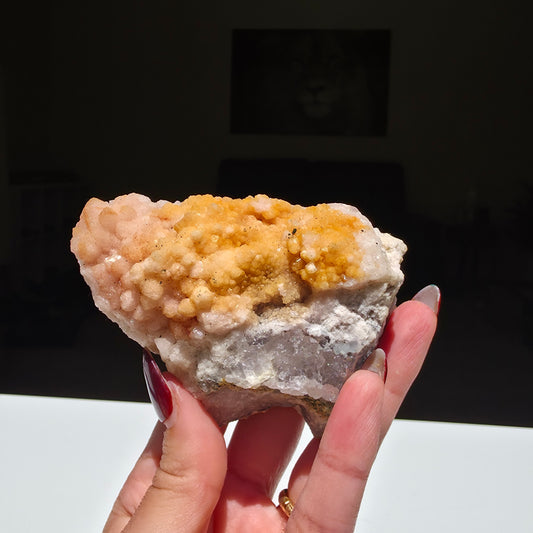 Pink Amethyst Cluster