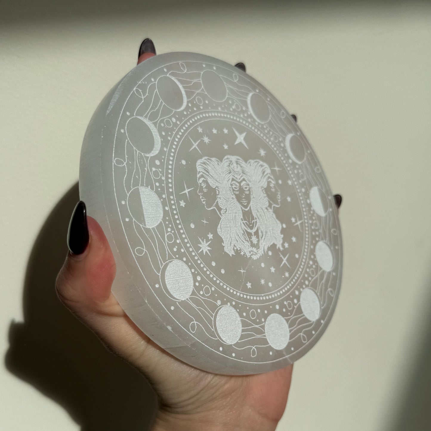 Selenite Luna Magic Charging Plate