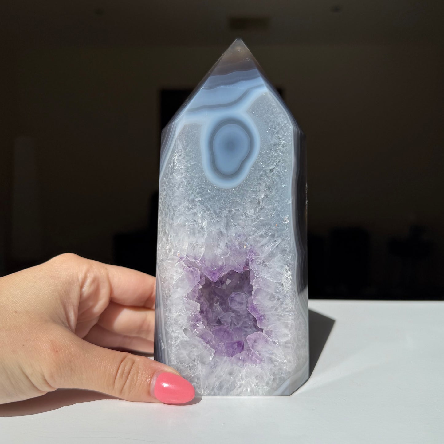 Amethyst, Agate Point