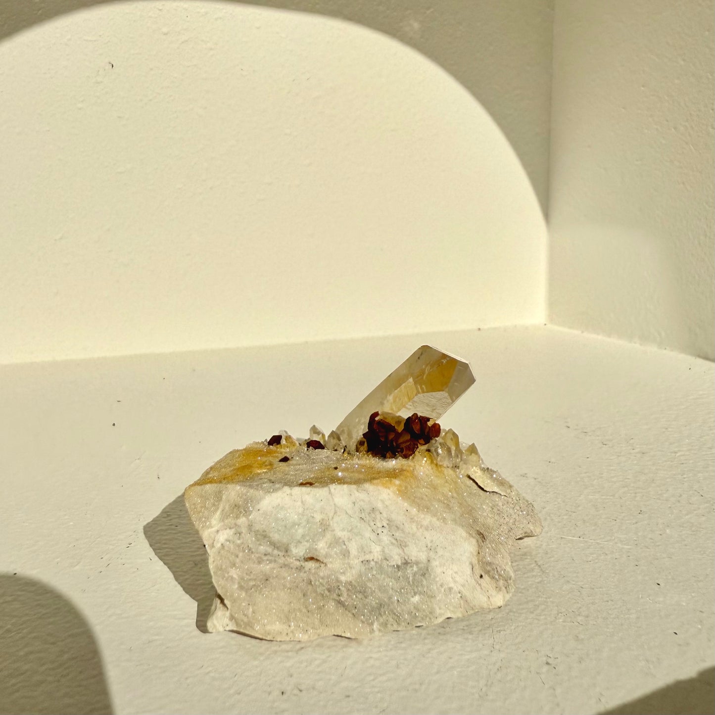 Clear Quartz On Matrix