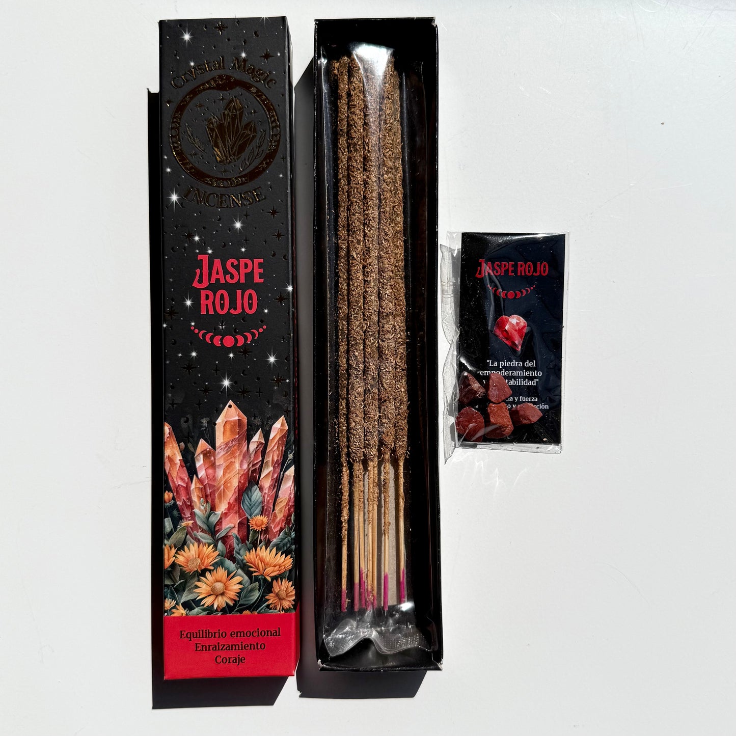 Crystal Magic Red Jasper Incense