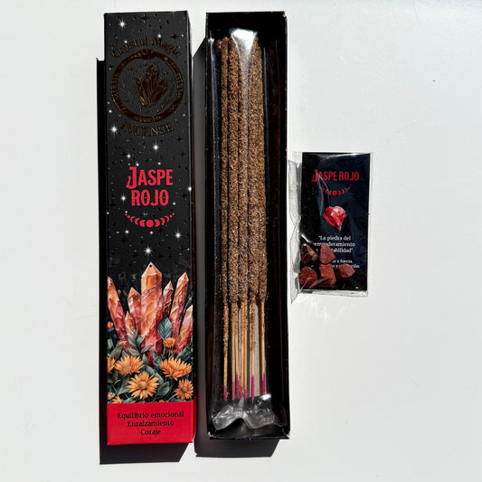 Crystal Magic Red Jasper Incense