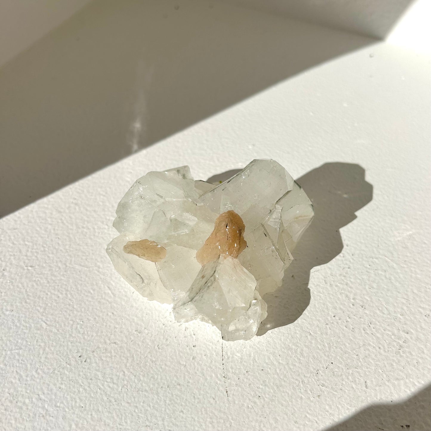 Apophyllite + Stilbite Cluster
