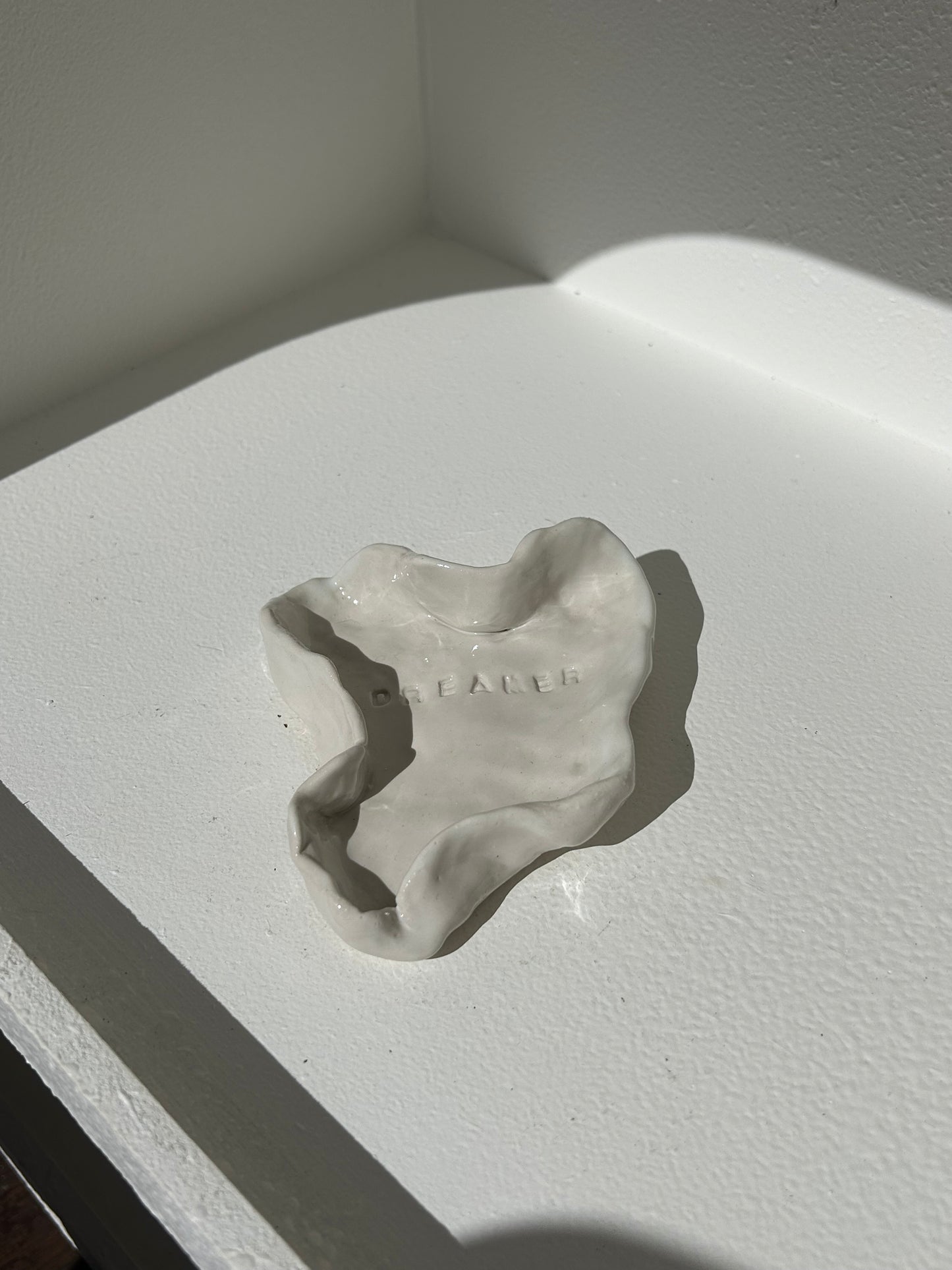 Ceramic Trinket Dish - “dreamer”