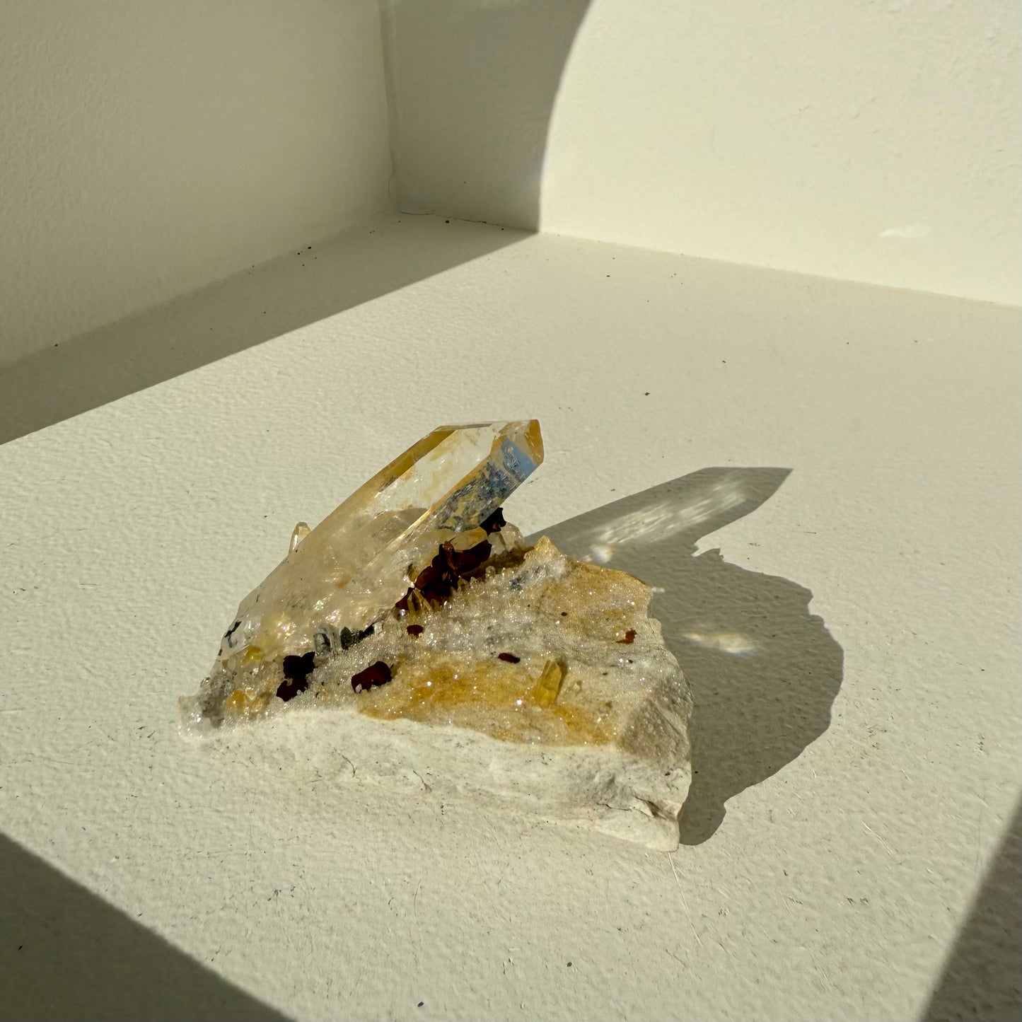 Clear Quartz On Matrix