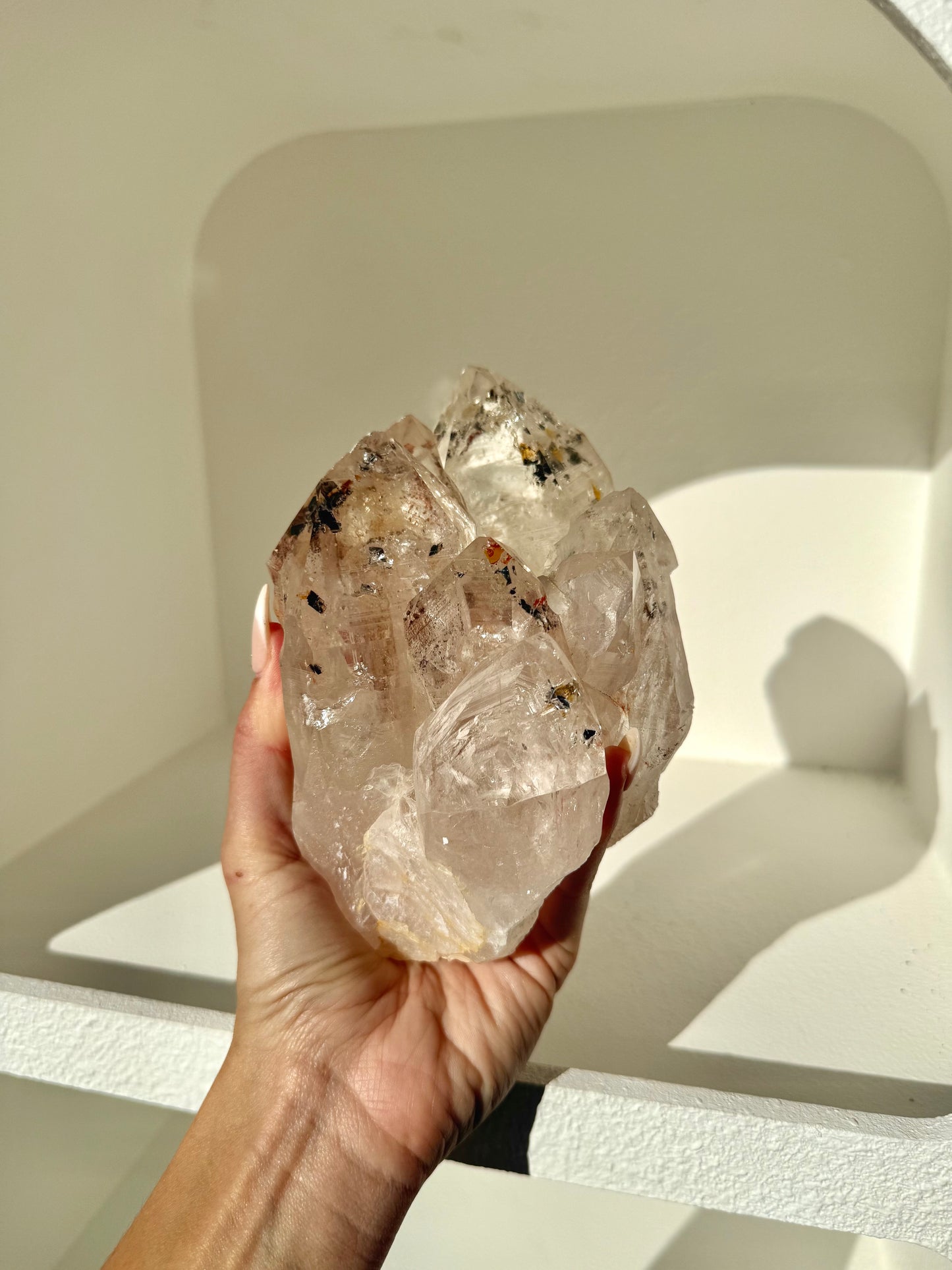 Lodalite Quartz Cluster