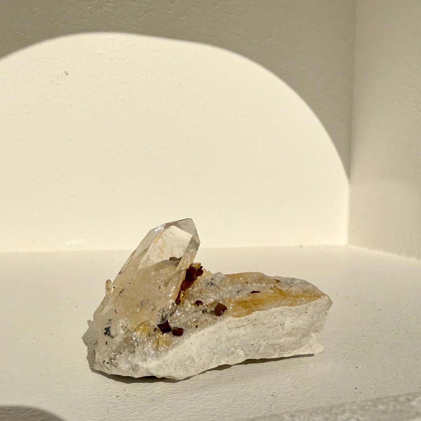 Clear Quartz On Matrix