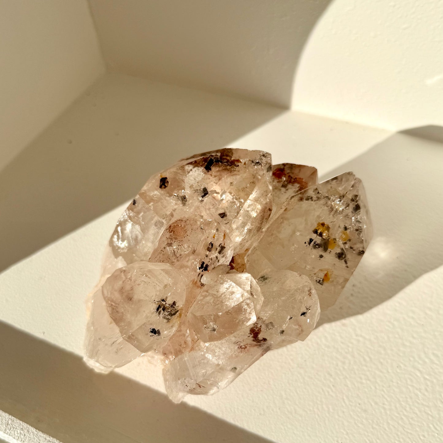 Lodalite Quartz Cluster