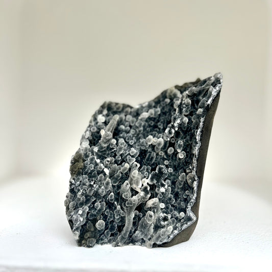 Black Stalactite Chalcedony Freestanding Cluster