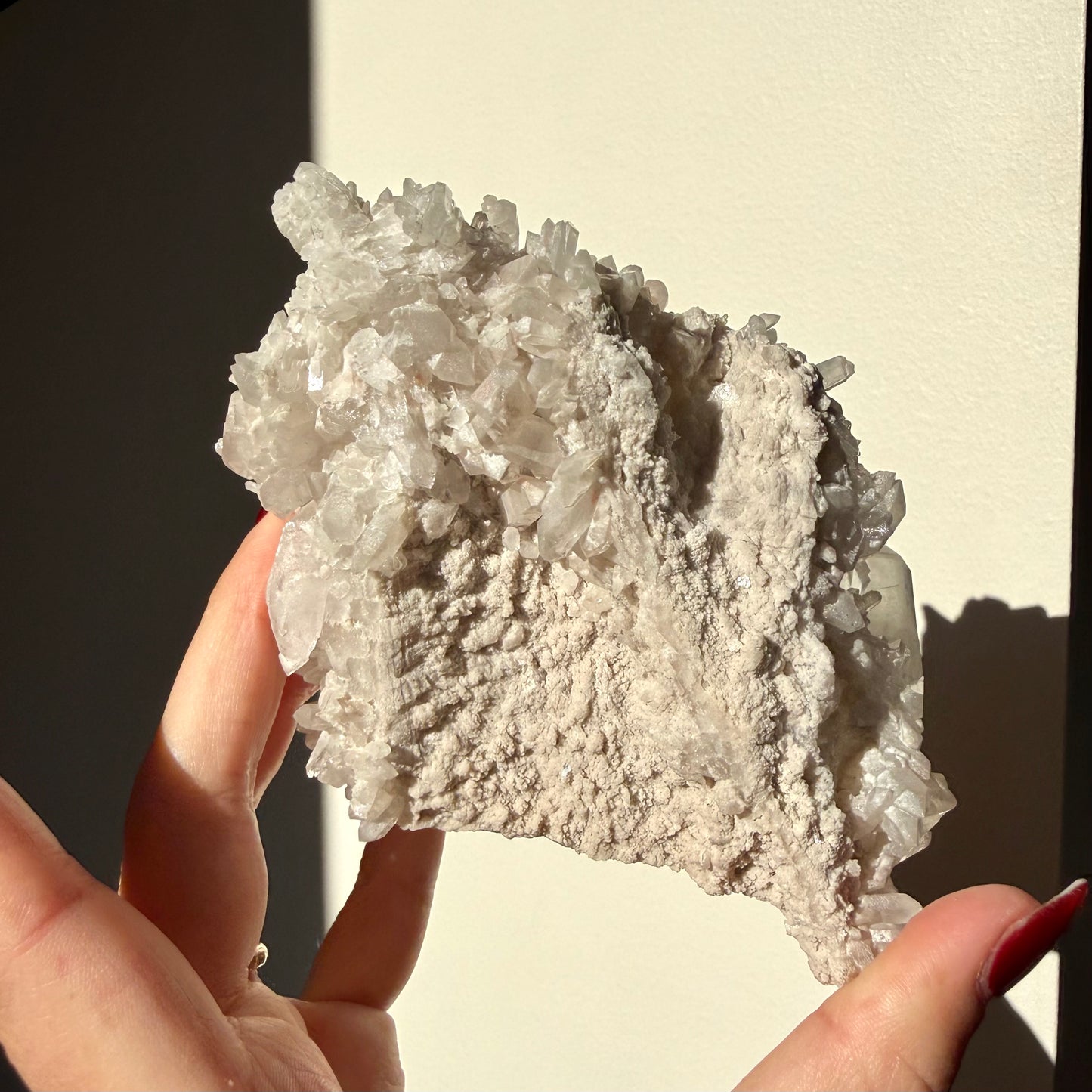 Lodalite Quartz Cluster