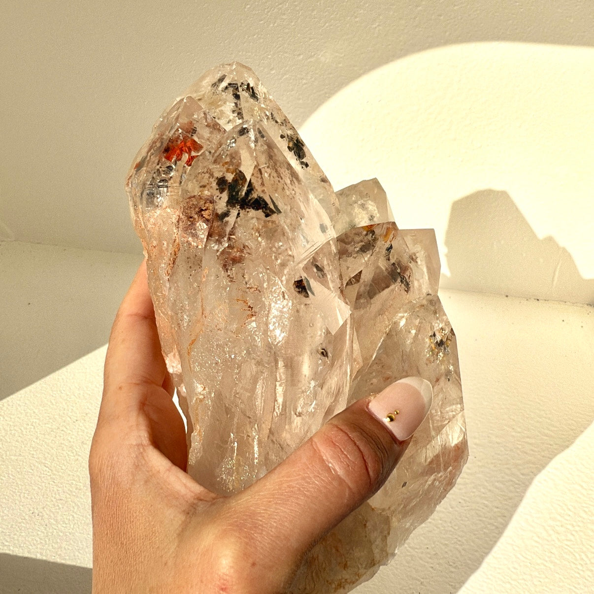 Lodalite Quartz Cluster