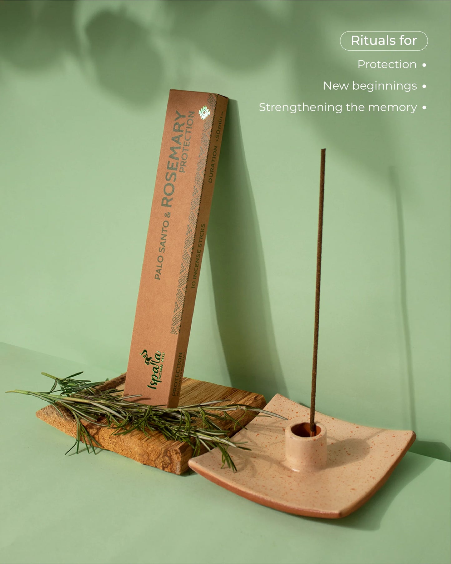Palo Santo & Rosemary Incense | Protection