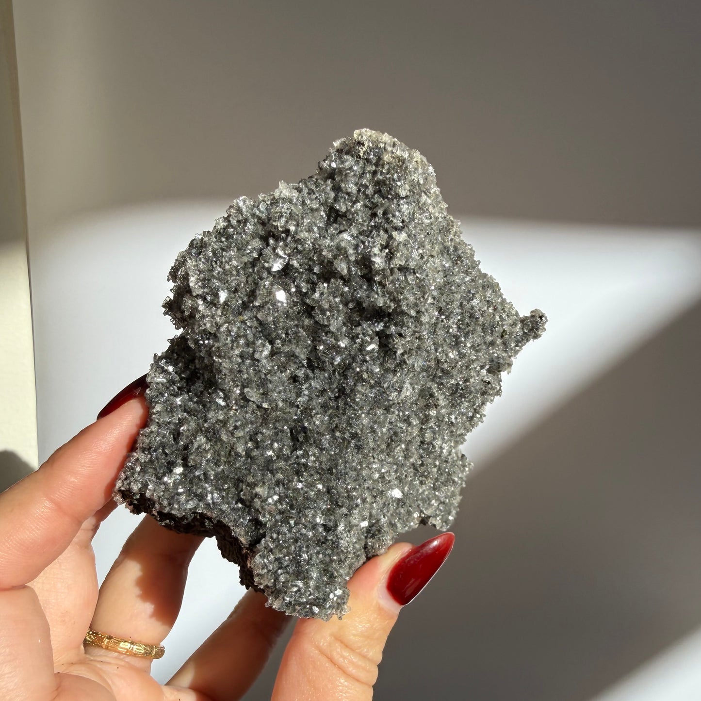 Micro Heulandite + Chalcedony Cluster
