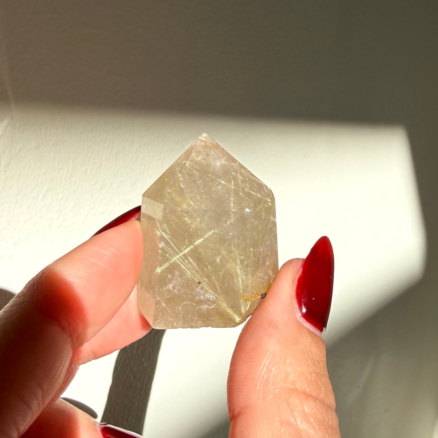 Rutile Quartz Point
