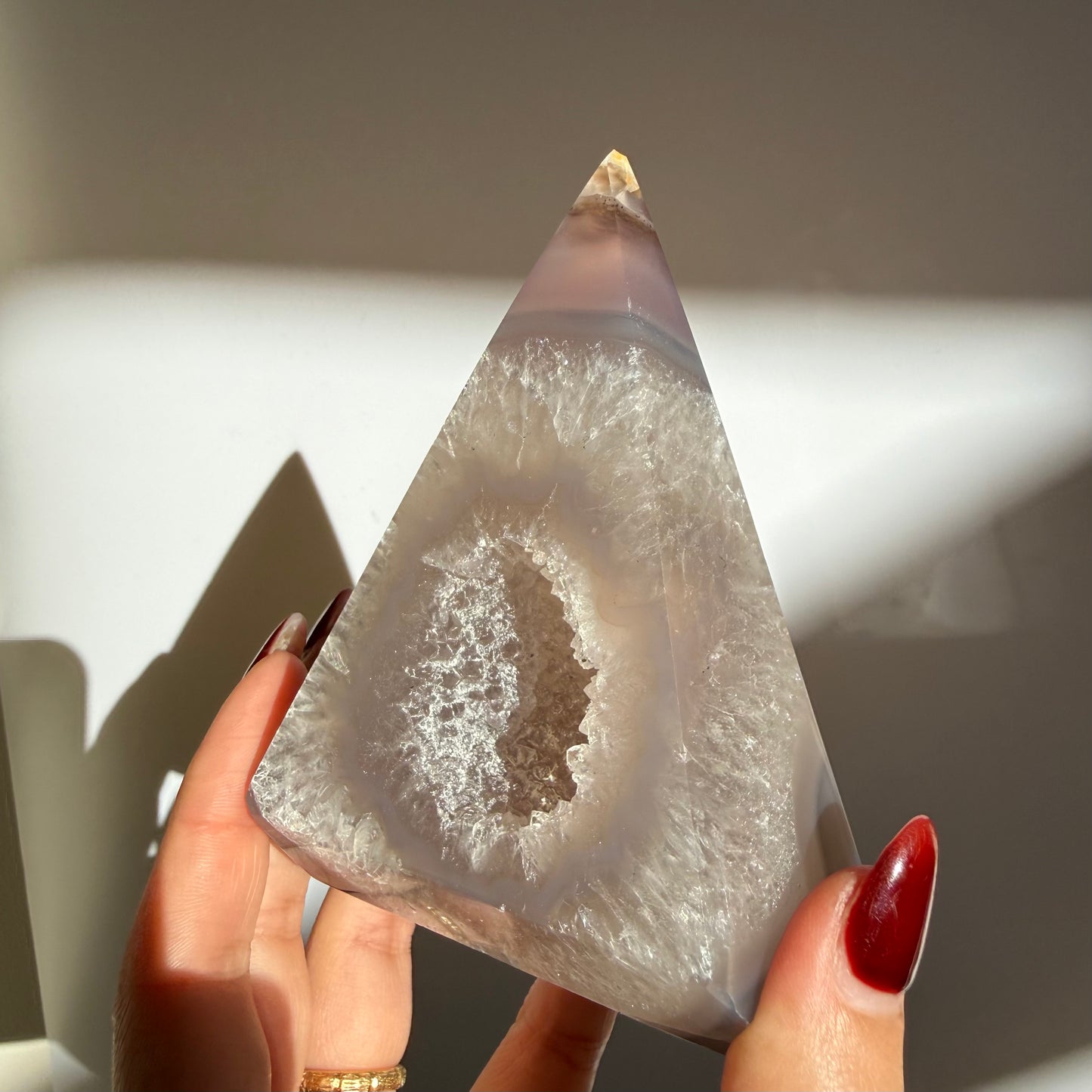 Agate Druzy Diamond