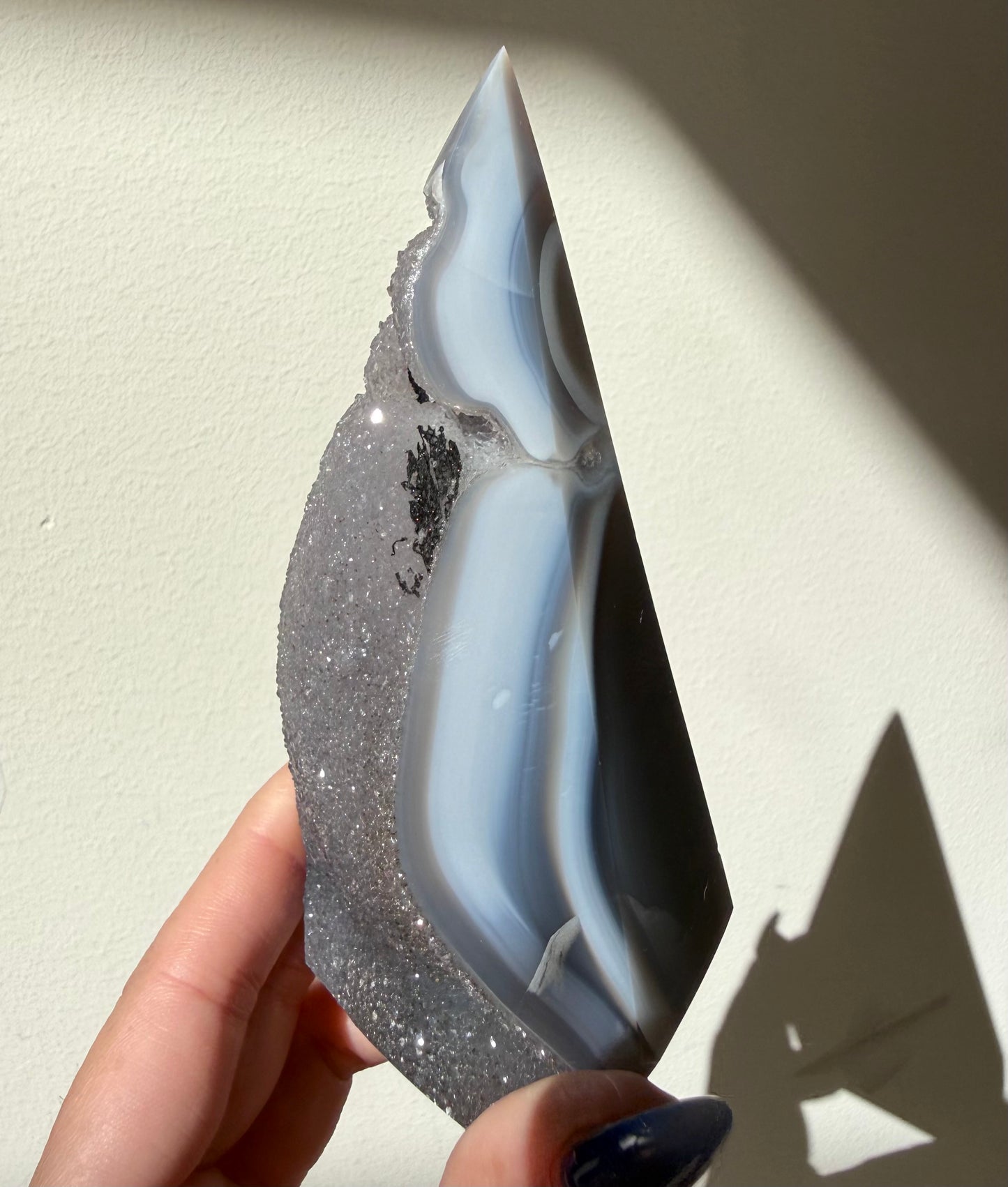 Agate Druzy Diamond