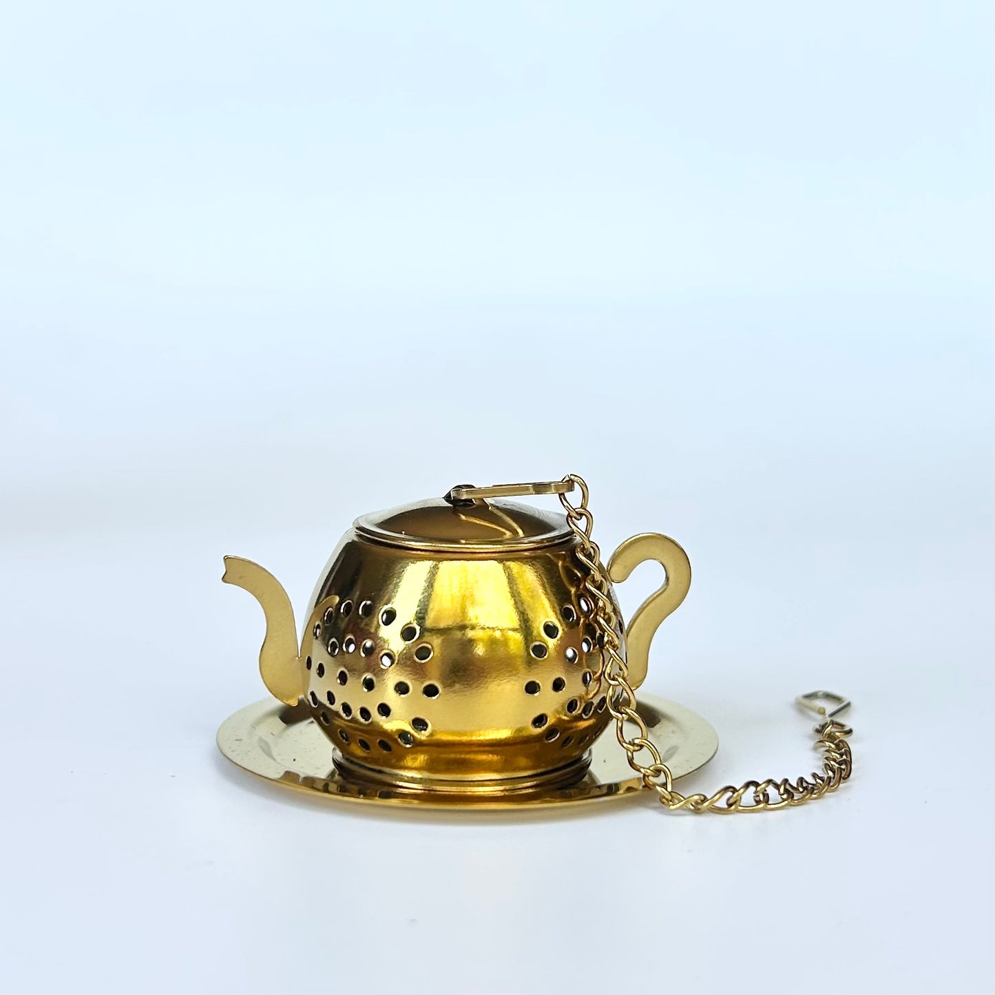 Gold Tea Pot Infuser