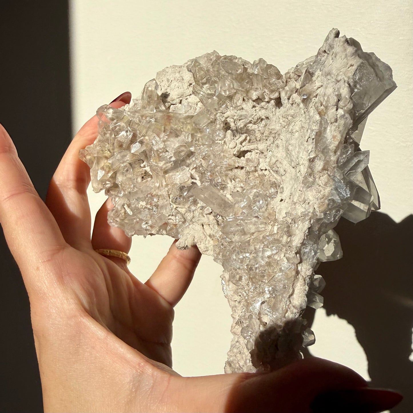 Lodalite Quartz Cluster