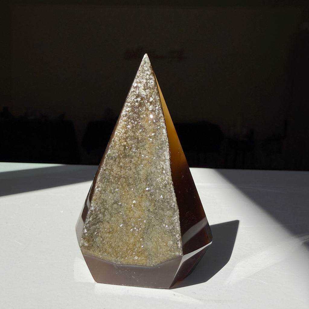 Agate Druzy Diamond