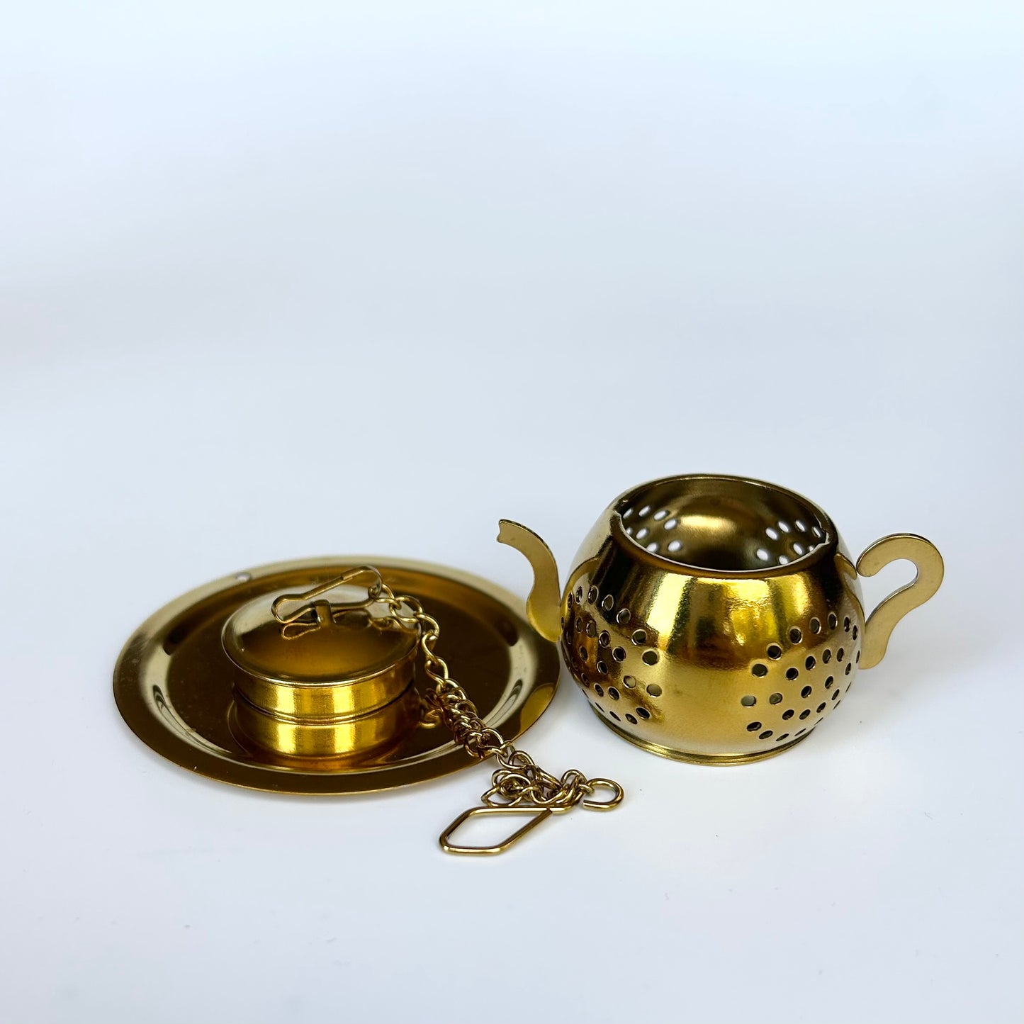 Gold Tea Pot Infuser