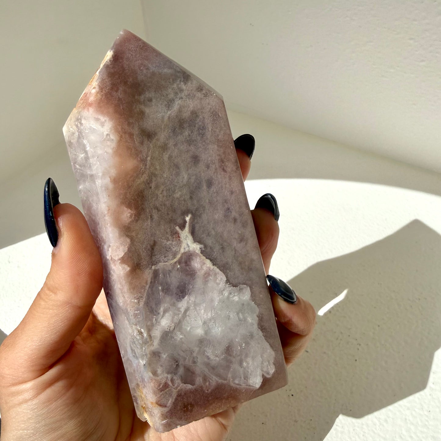 Pink Amethyst Point