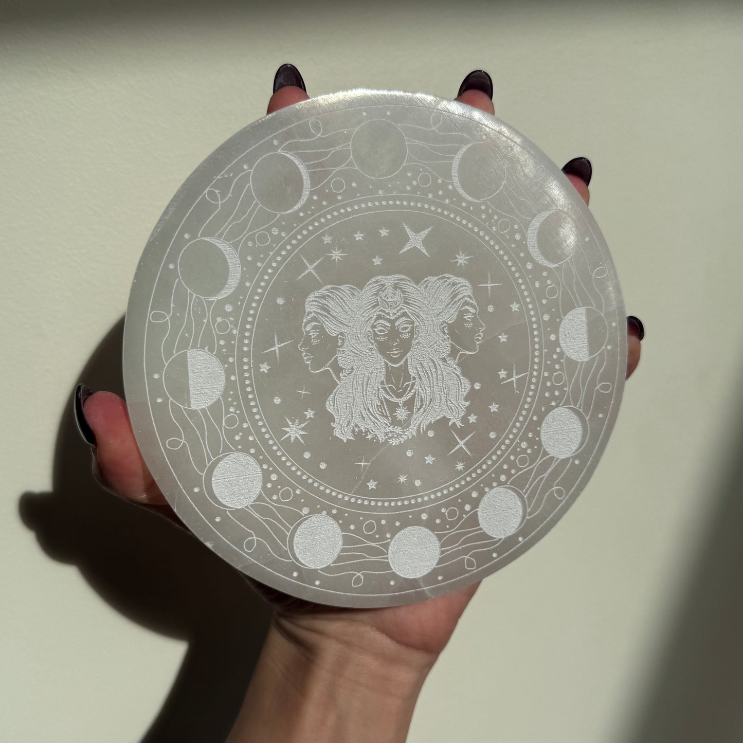 Selenite Luna Magic Charging Plate