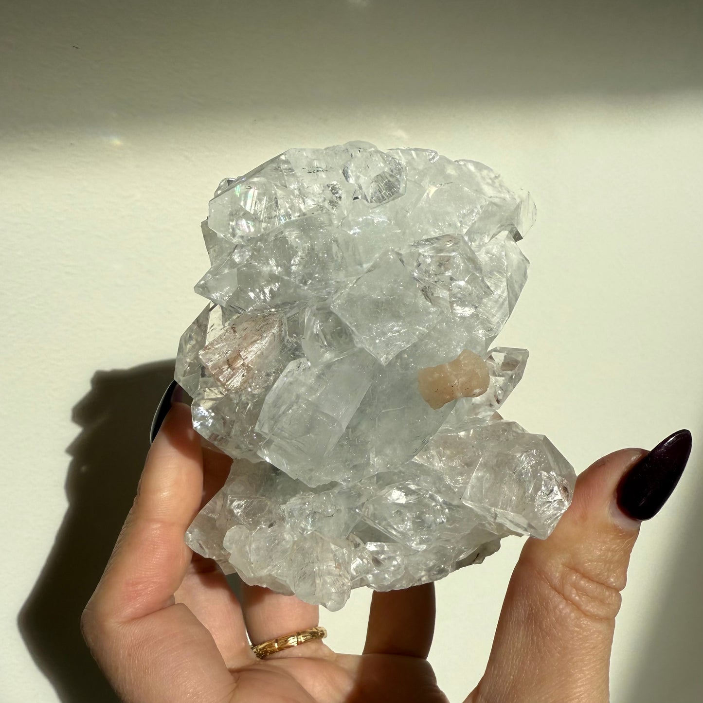 Apophyllite, Heulandite Stilbite Cluster