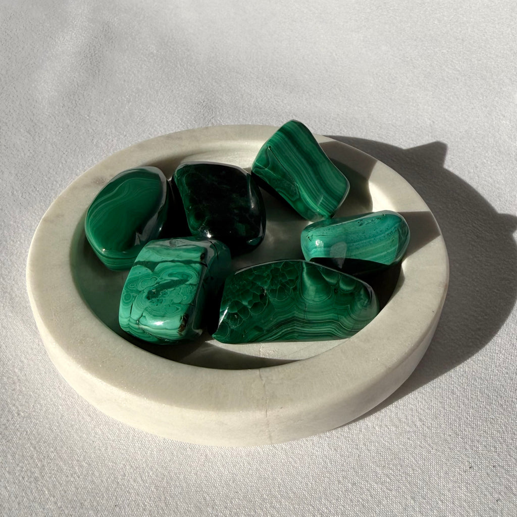 Malachite Tumbles