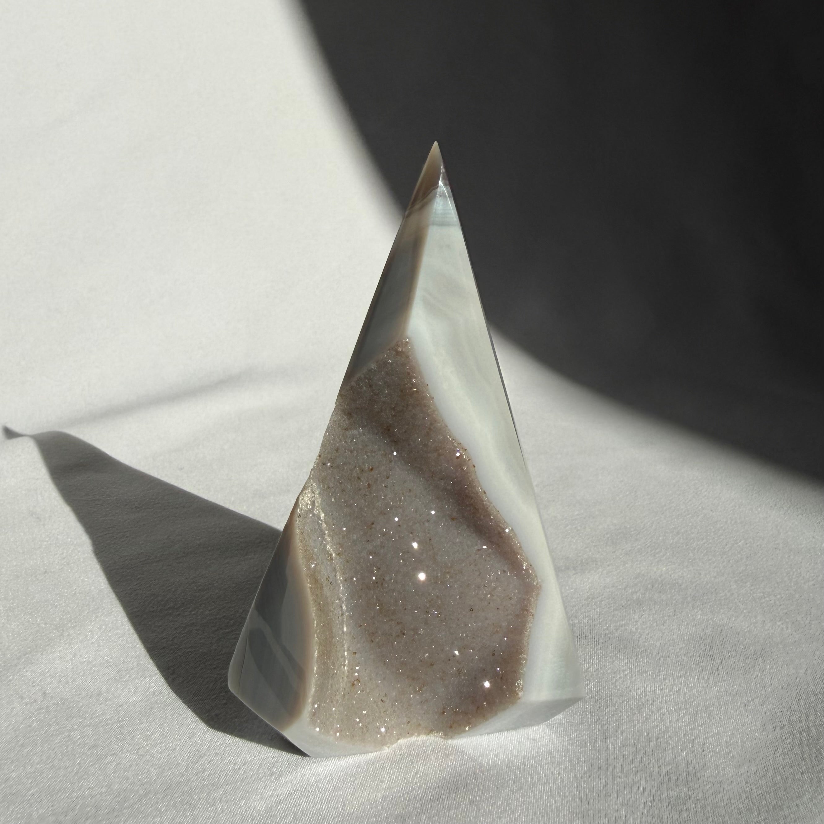 Agate Druzy Diamond