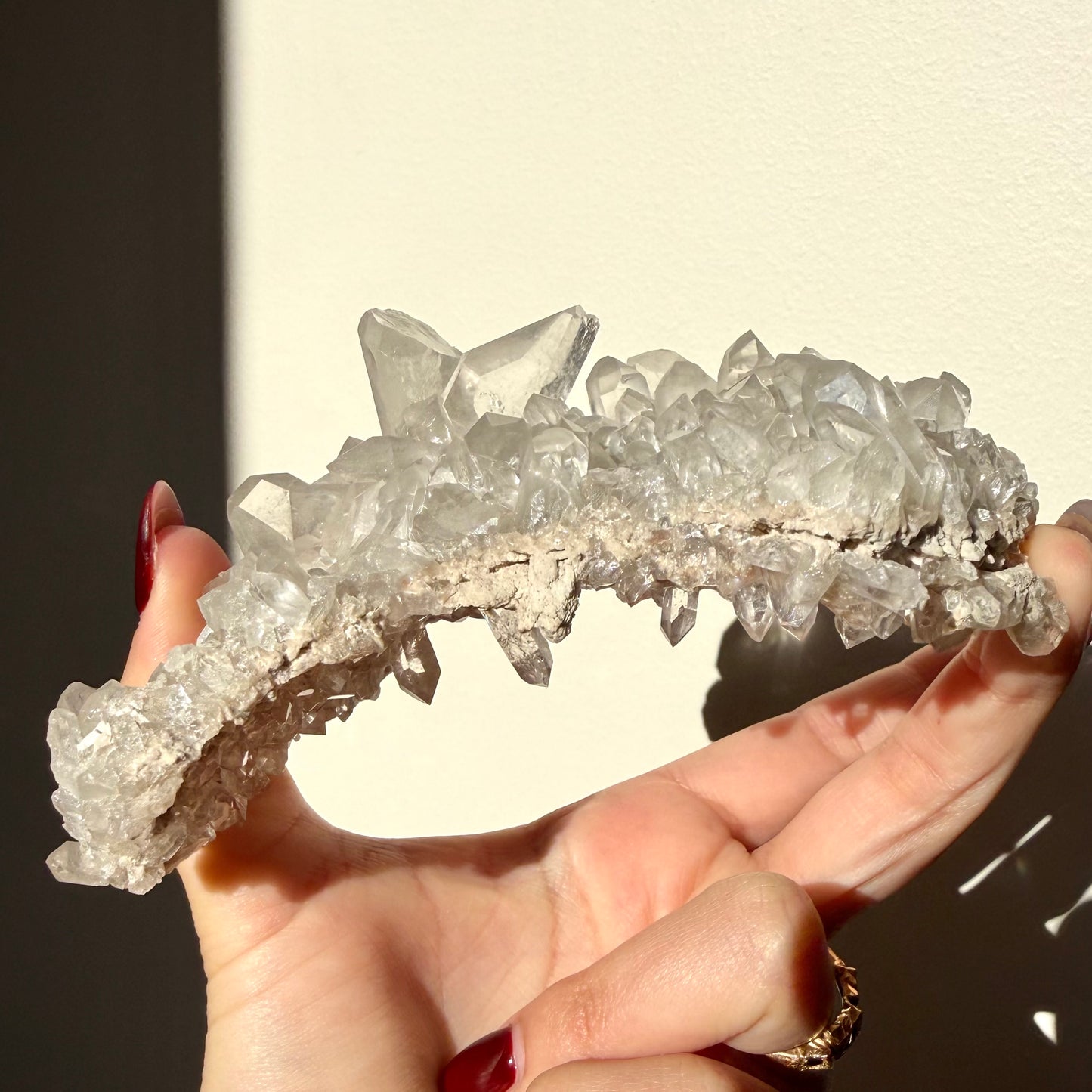 Lodalite Quartz Cluster