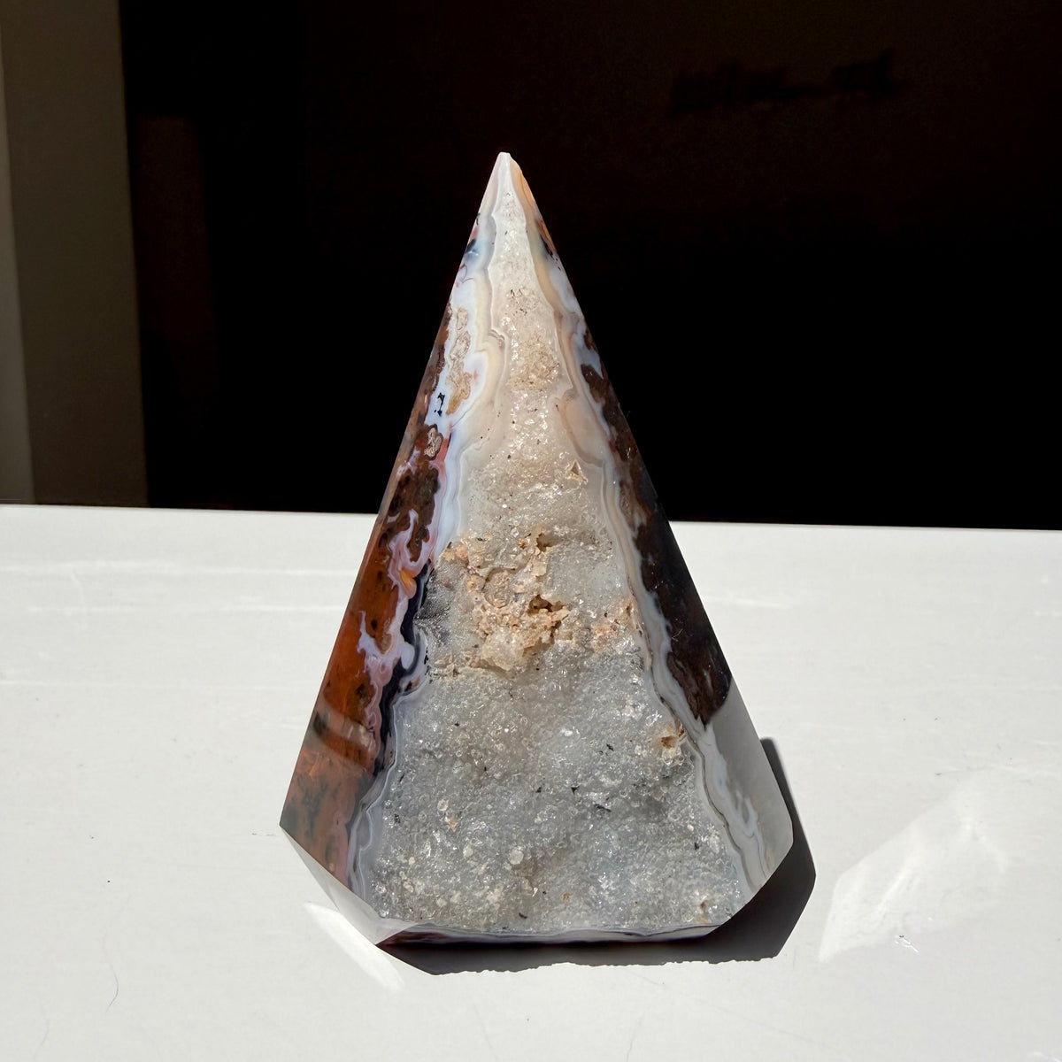 Agate Druzy Diamond