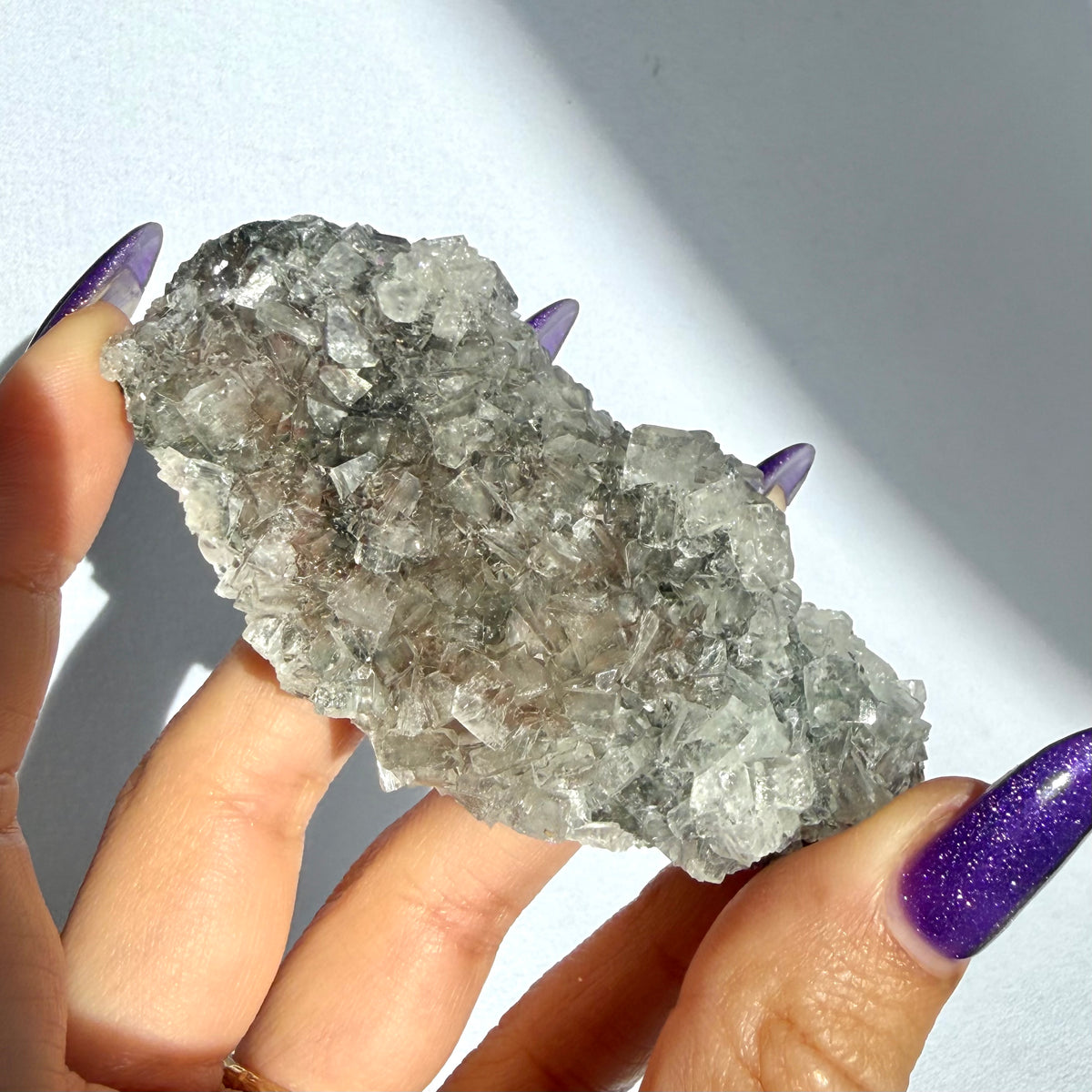 Stormy Apophyllite Cluster