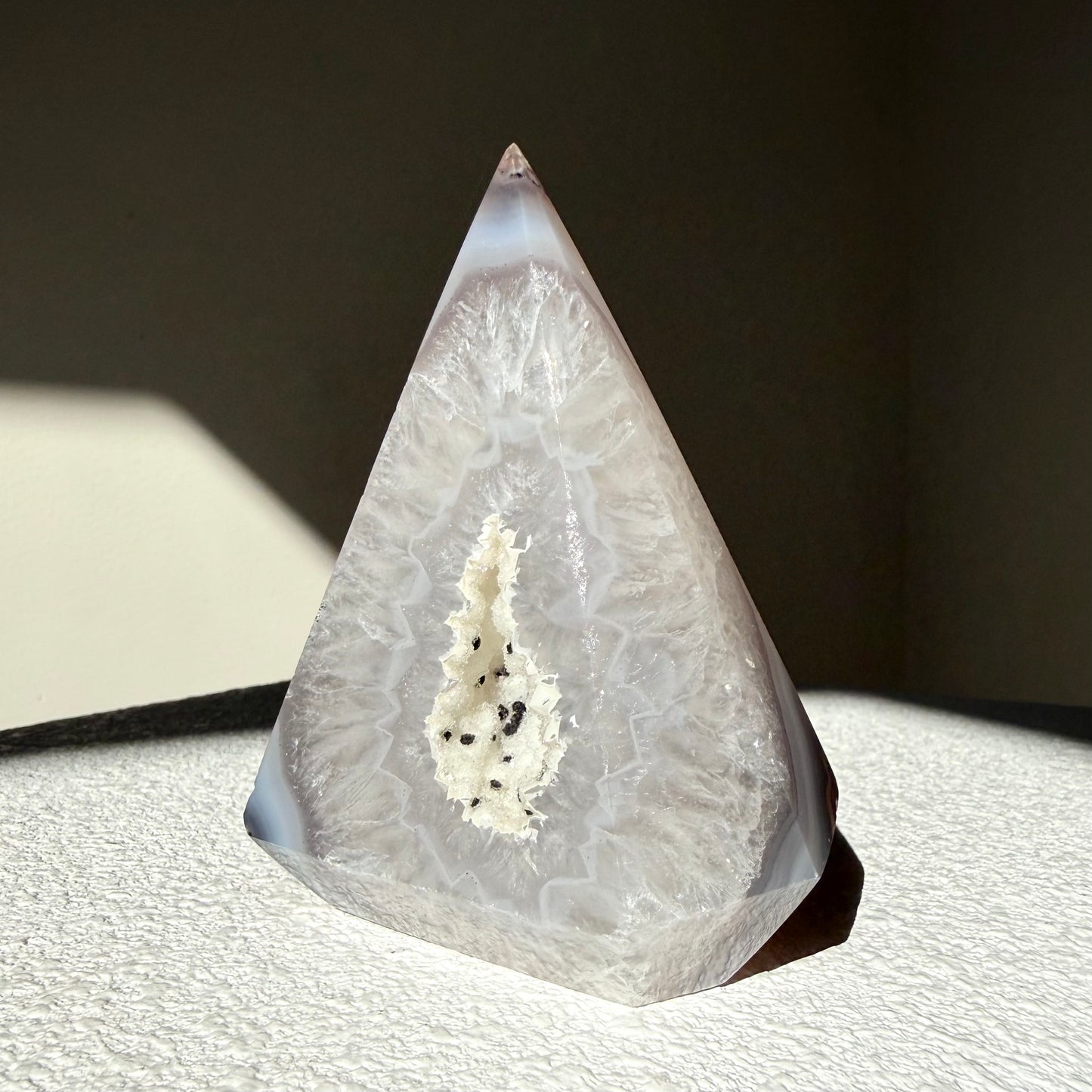 Agate Druzy Diamond