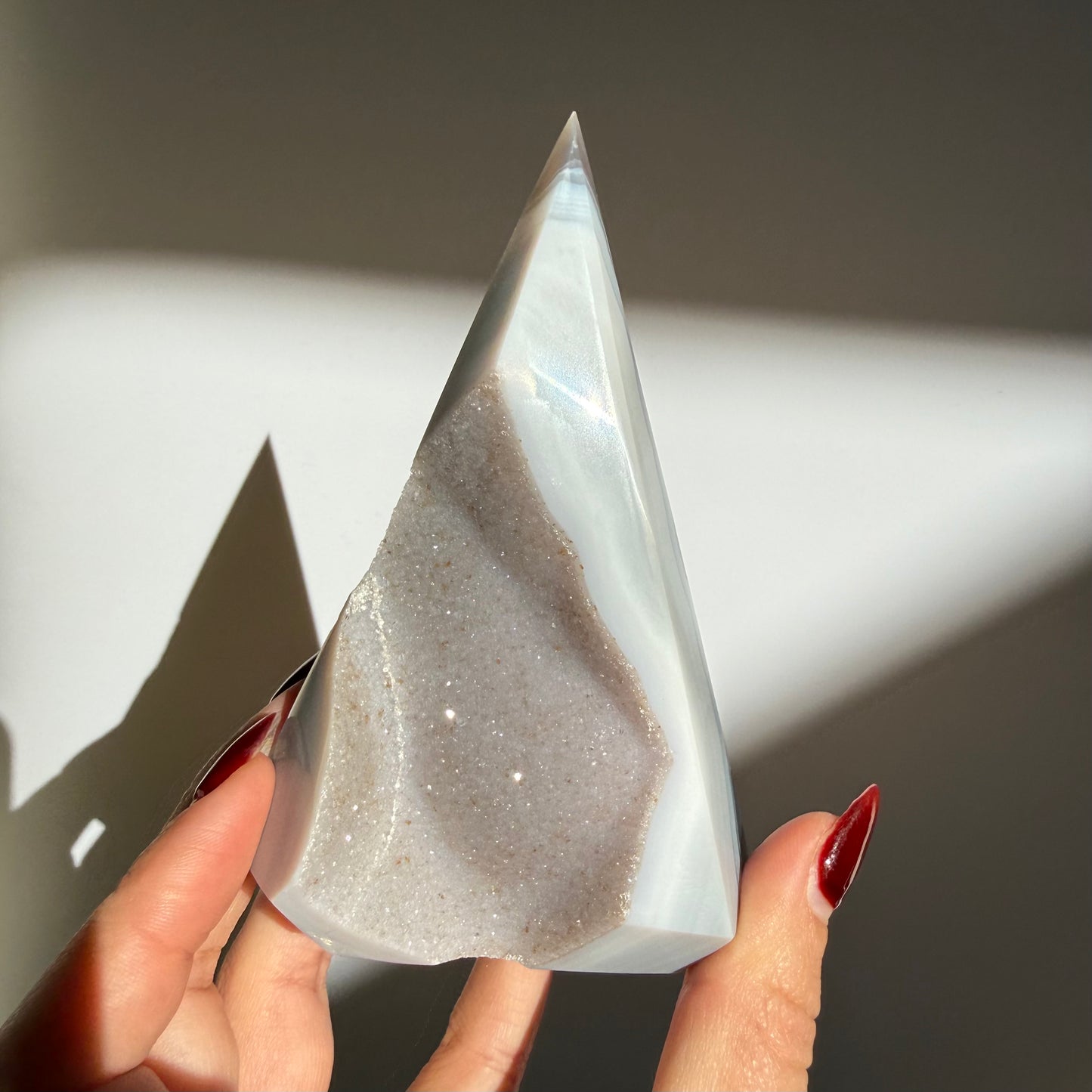 Agate Druzy Diamond