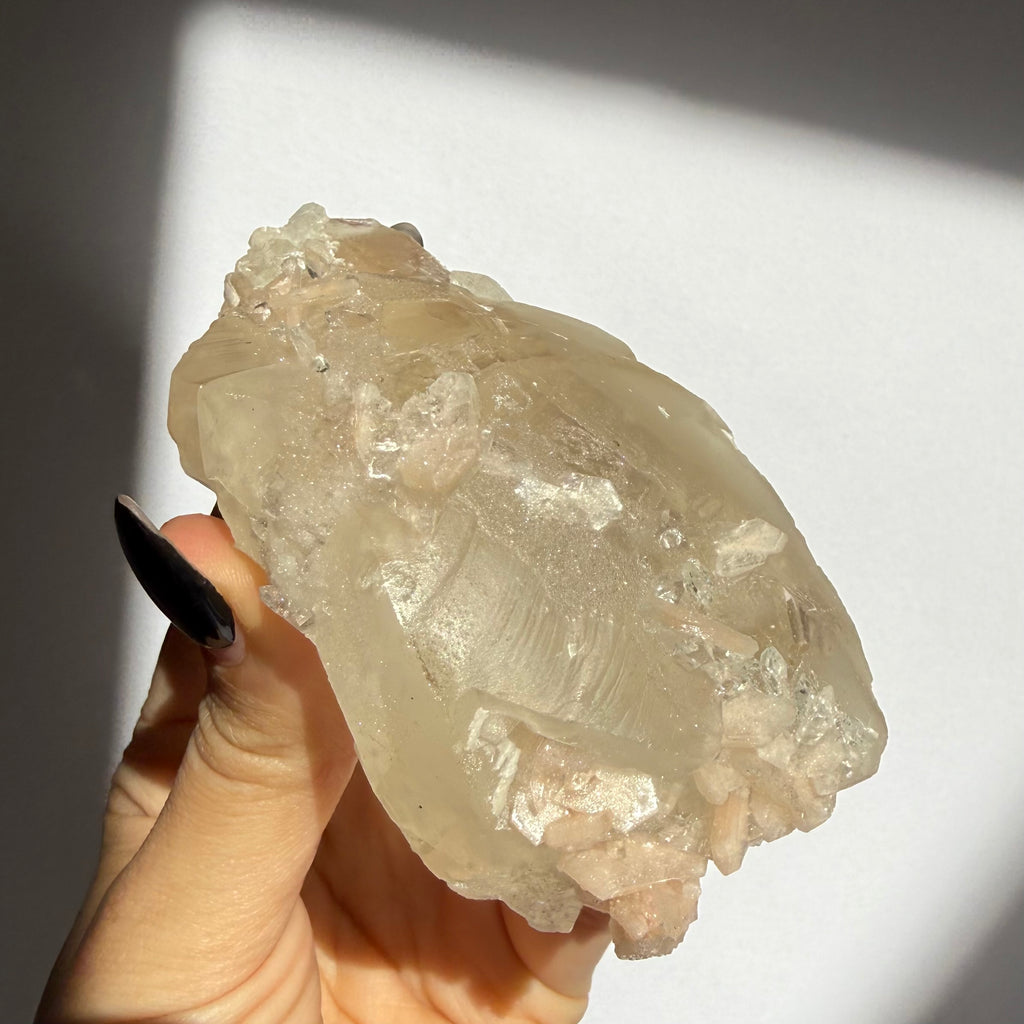 Heulandite On Calcite