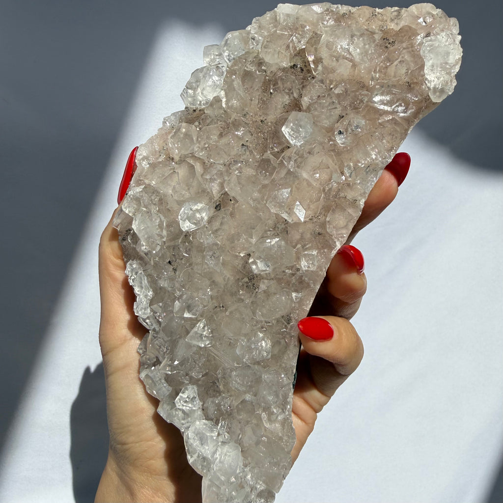 Blush Apophyllite Cluster